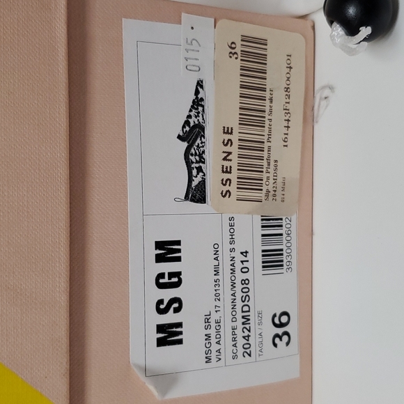 MSGM MSGM Leopard Platform Slip-On Sneakers  SLIP ON PLATFORM PRINTED SNEAKER - Picture 9 of 10